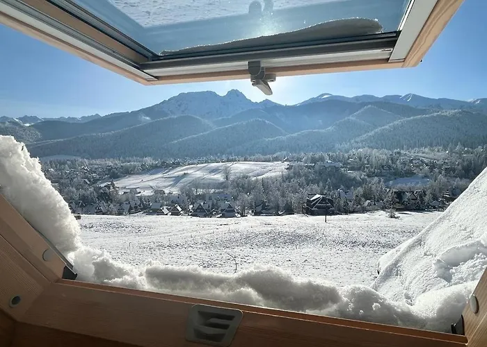 Giewont View -top Floor Z Widokiem Na Giewont アパート コシチェリスコ